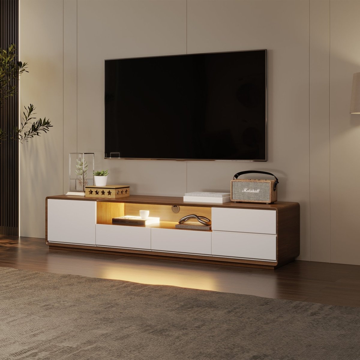 Aldren Lowline TV Stand - Exclusivia