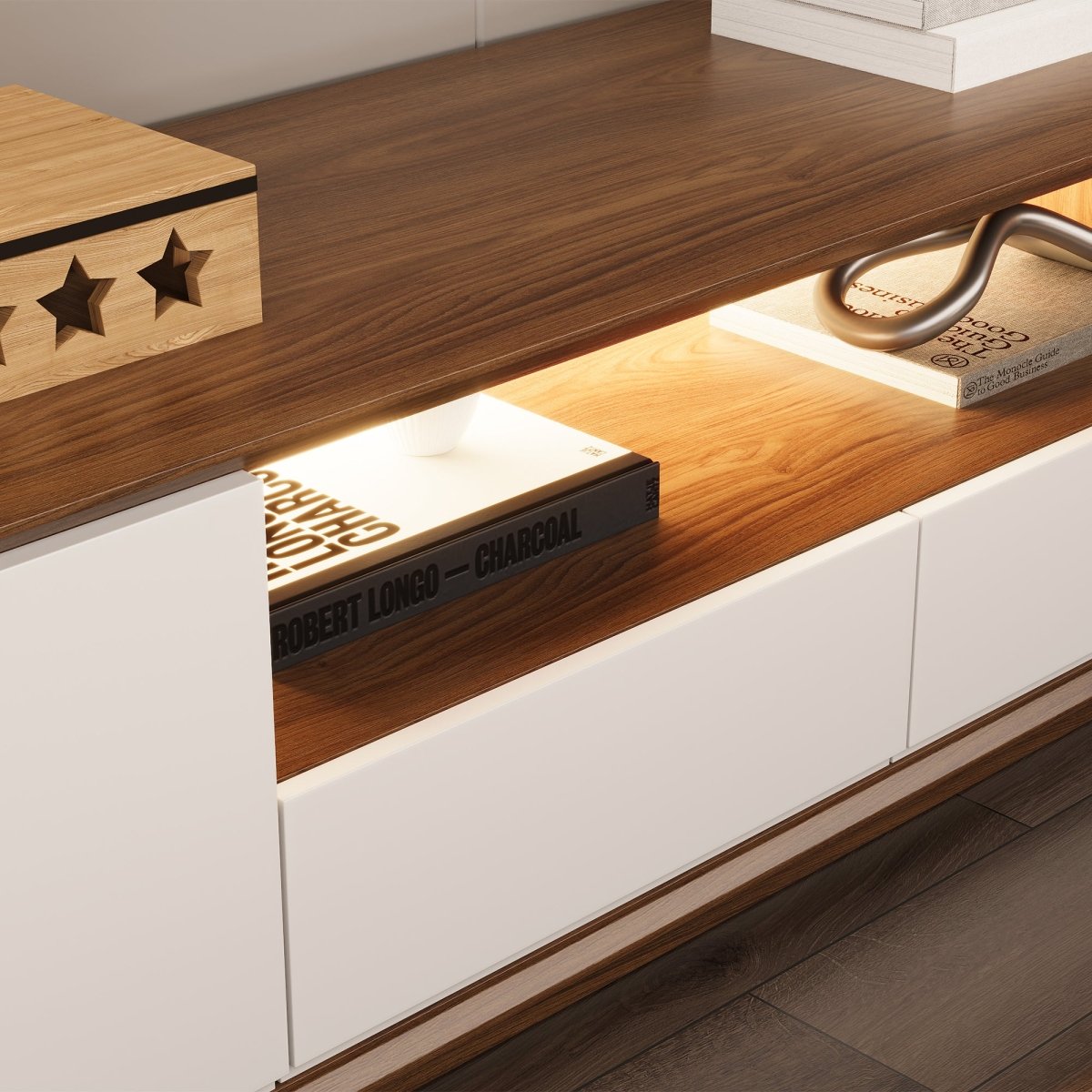 Aldren Lowline TV Stand - Exclusivia