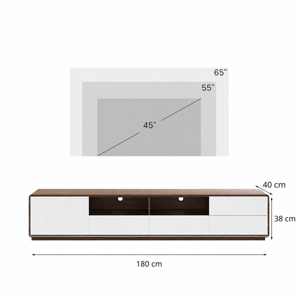 Aldren Lowline TV Stand - Exclusivia