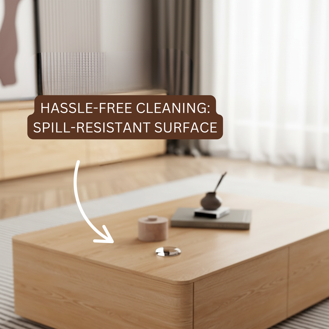 PENDO TV Console Coffee Table Japandi
