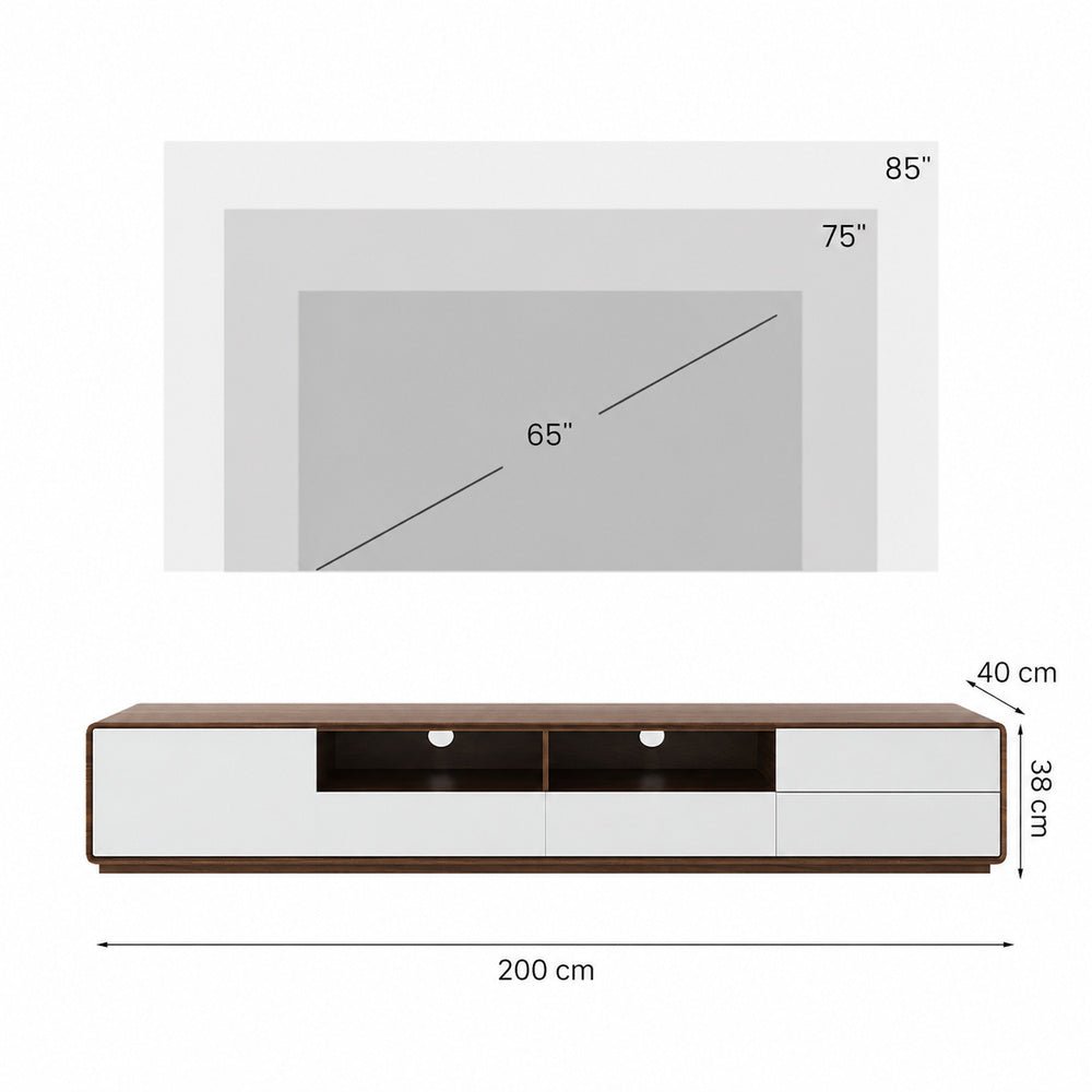 Aldren Lowline TV Stand - Exclusivia