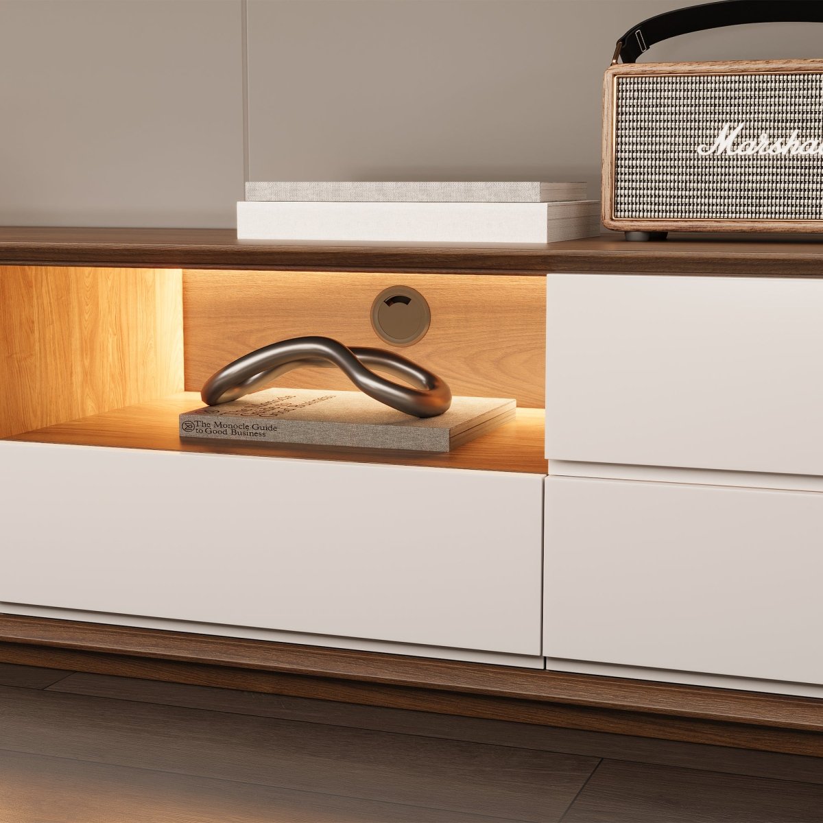 Aldren Lowline TV Stand - Exclusivia