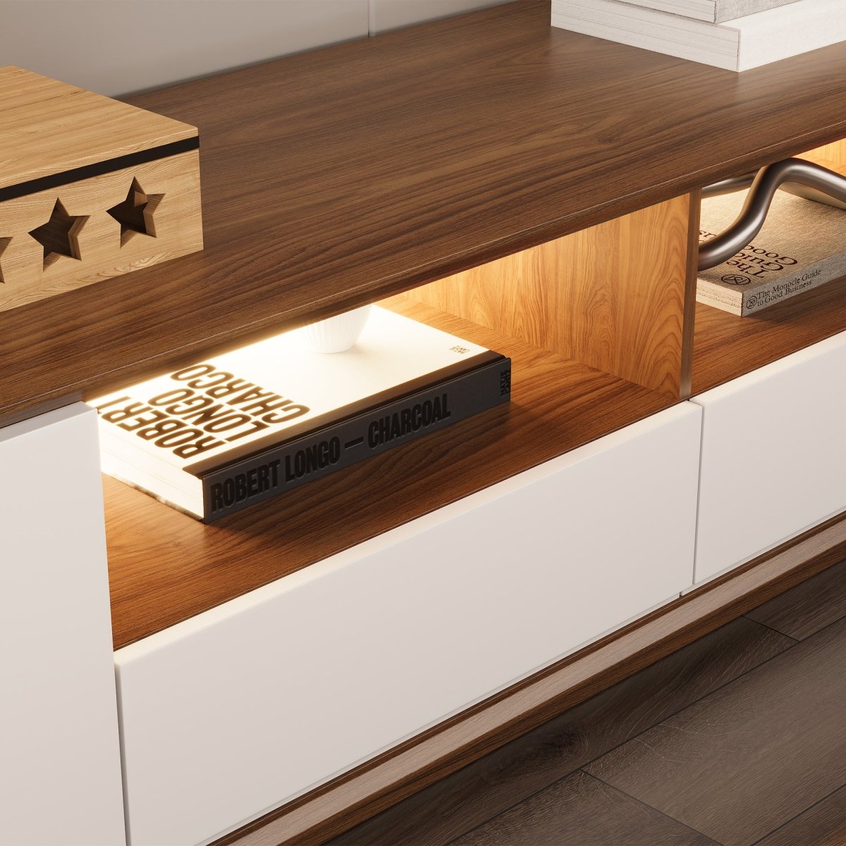 Aldren Lowline TV Stand - Exclusivia