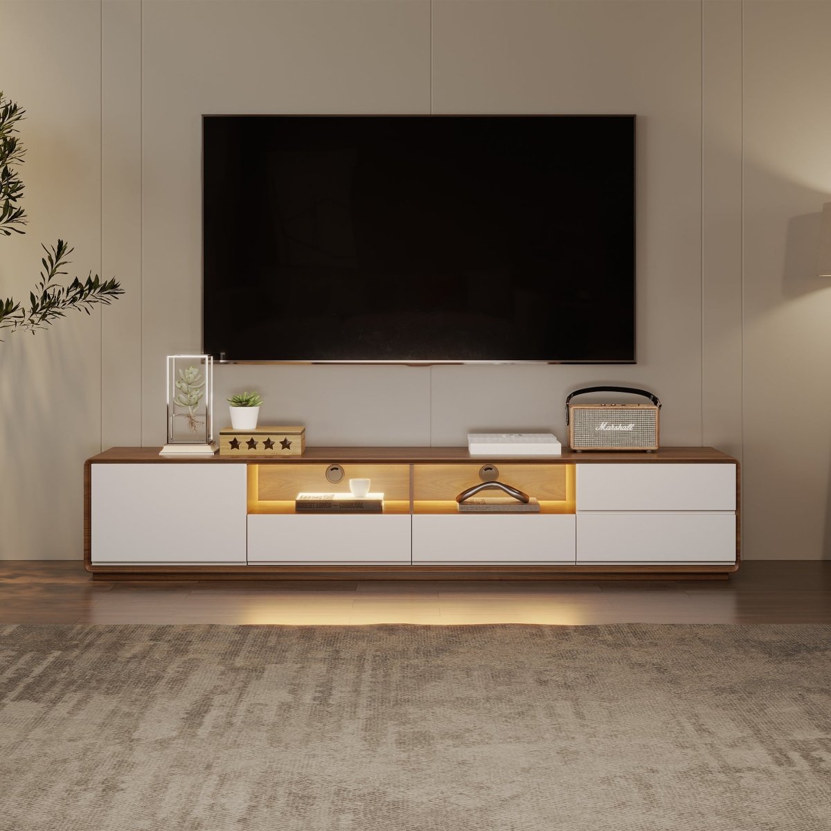 Aldren Lowline TV Stand - Exclusivia