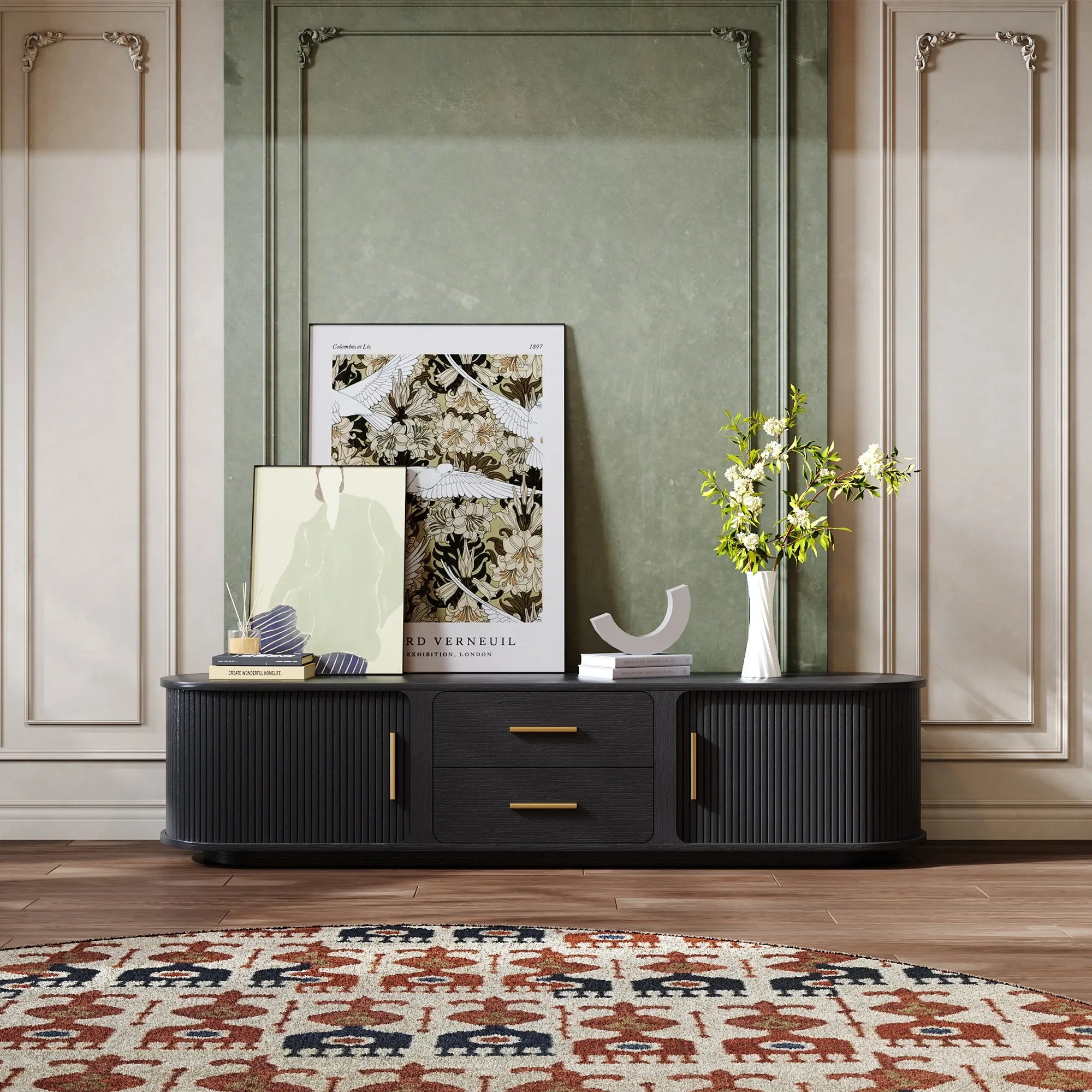 Eos Mid-Century Modern TV Stand