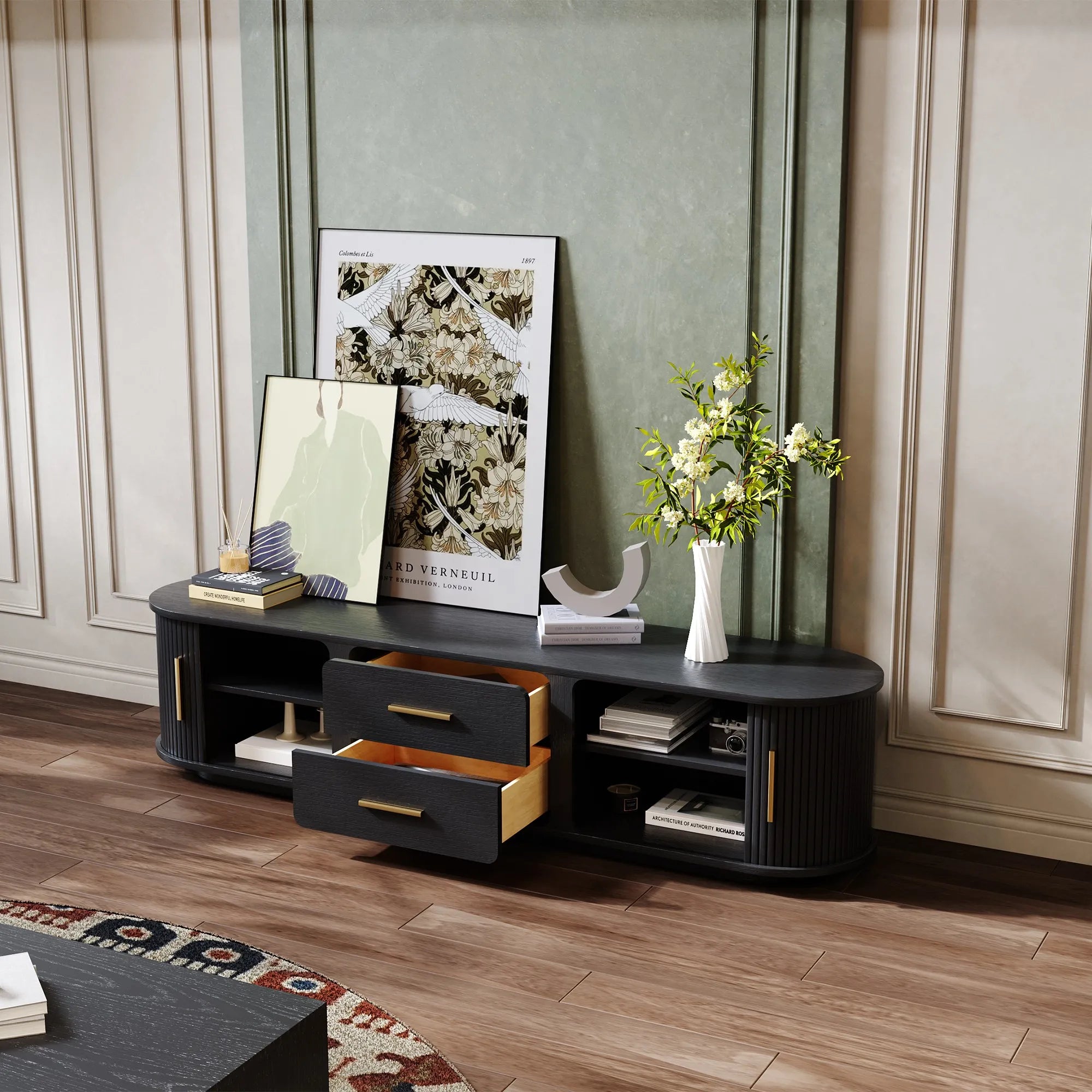 Eos Mid-Century Modern TV Stand