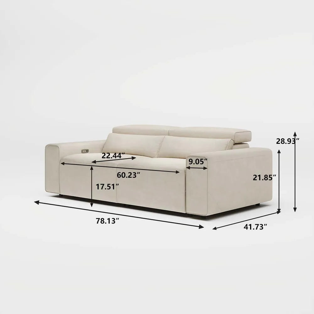 Beige Fabric / 2 Armless Chair+2 Armrest