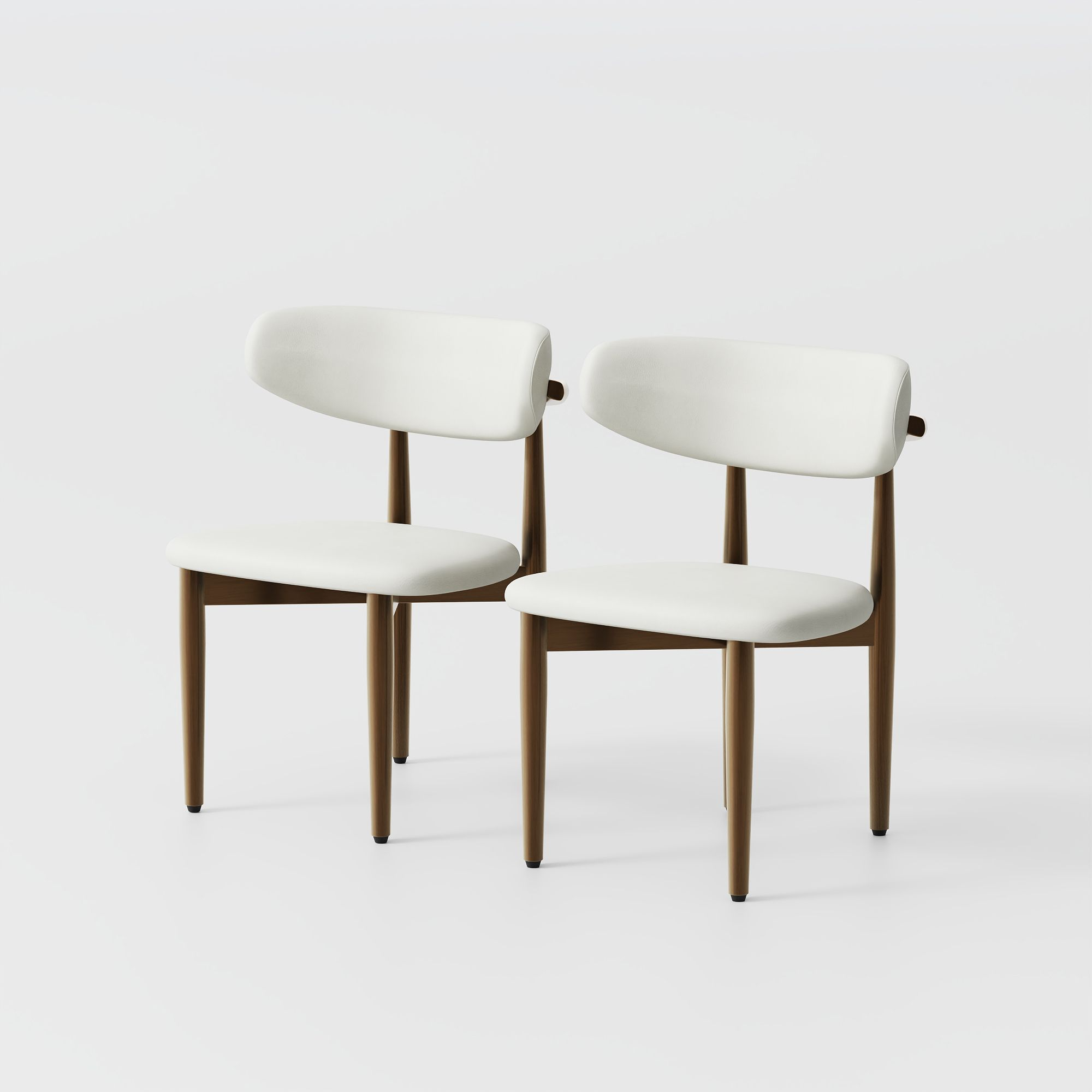 Lawson – Mid-Century Modern Dining Chair Set (2 pcs)
