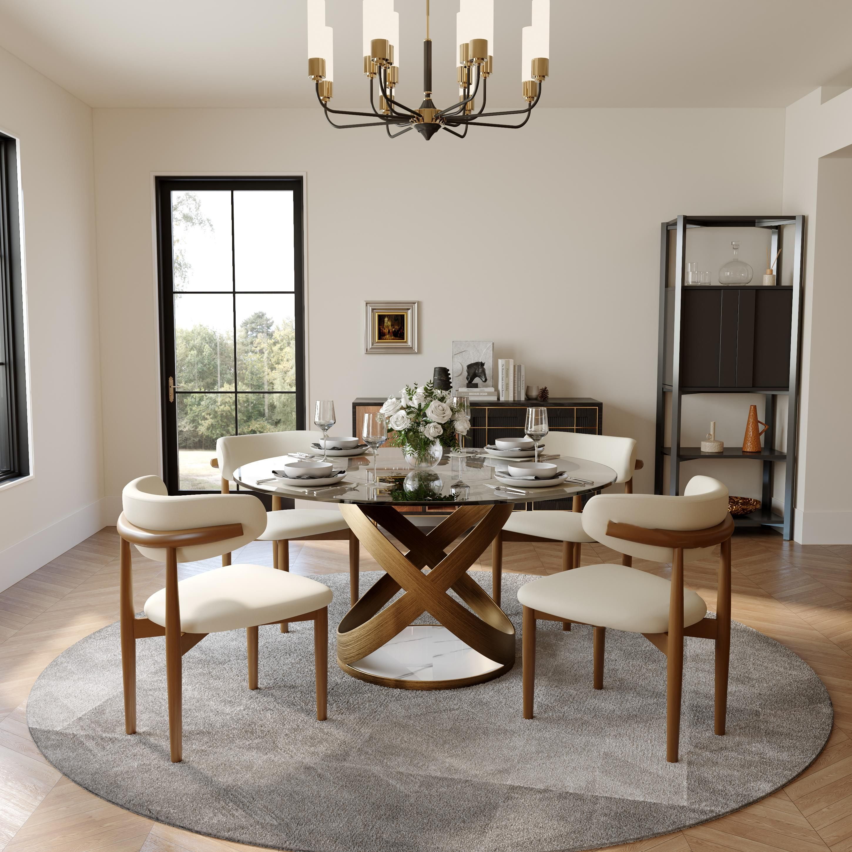 Lawson – Mid-Century Modern Dining Chair Set (2 pcs)