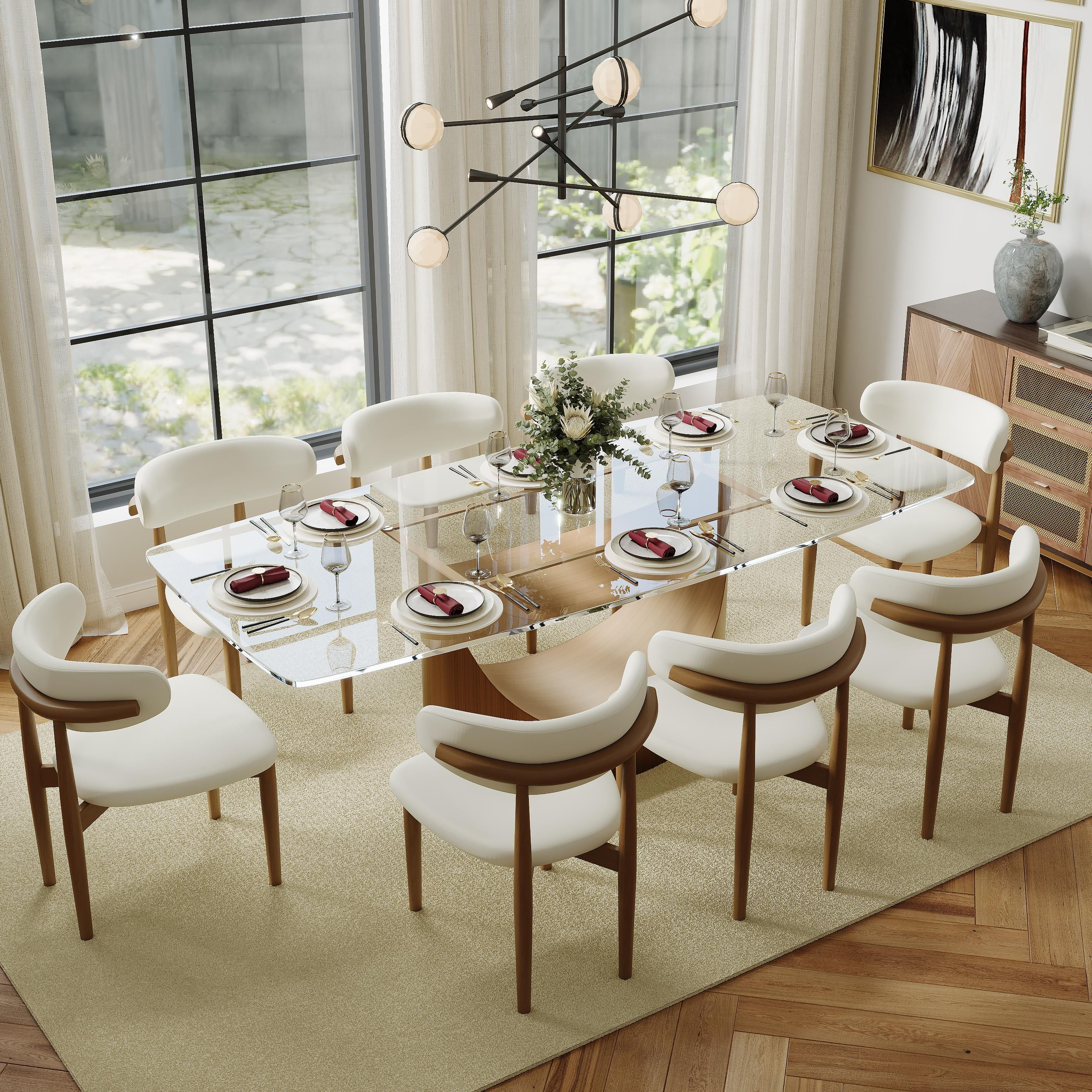 Lawson – Mid-Century Modern Dining Chair Set (2 pcs)