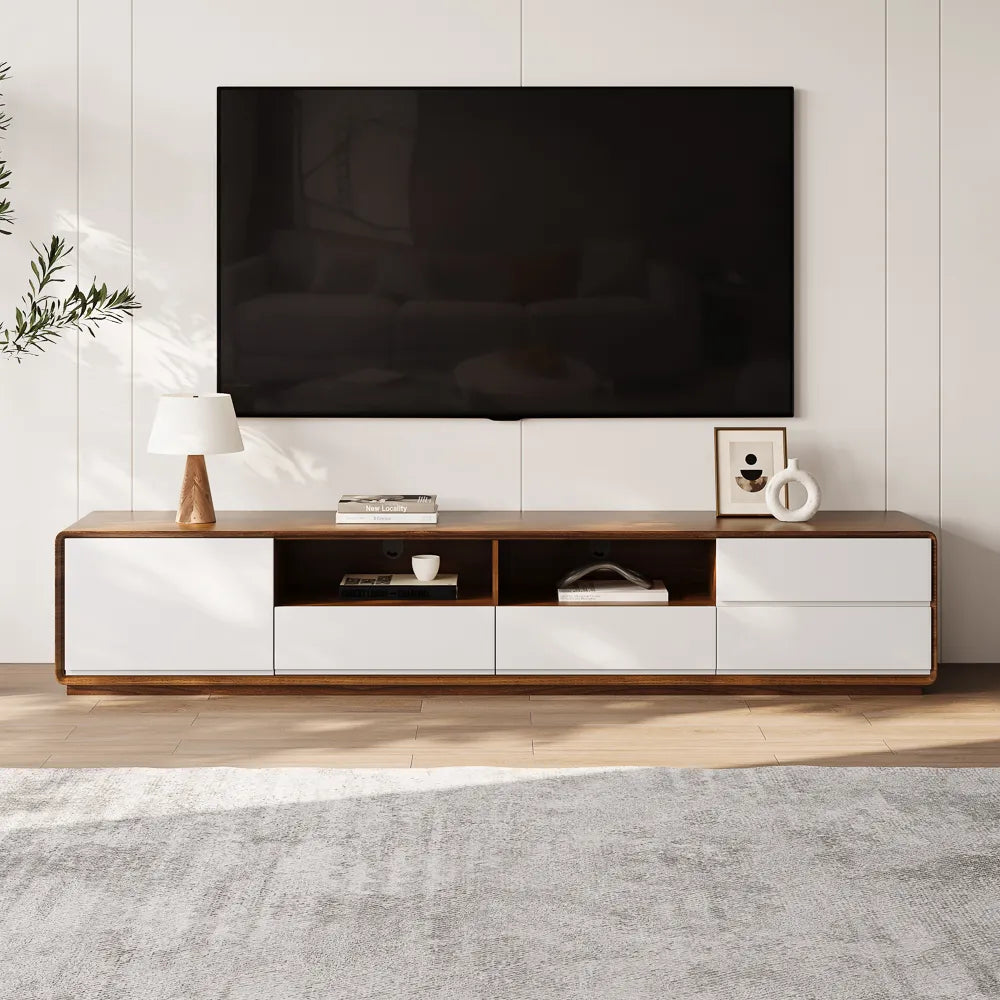 Lunaris 200 cm LED Media Console