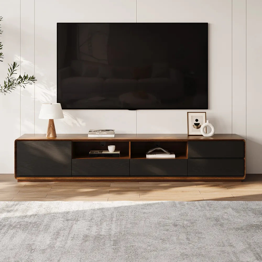 Lunaris 200 cm LED Media Console