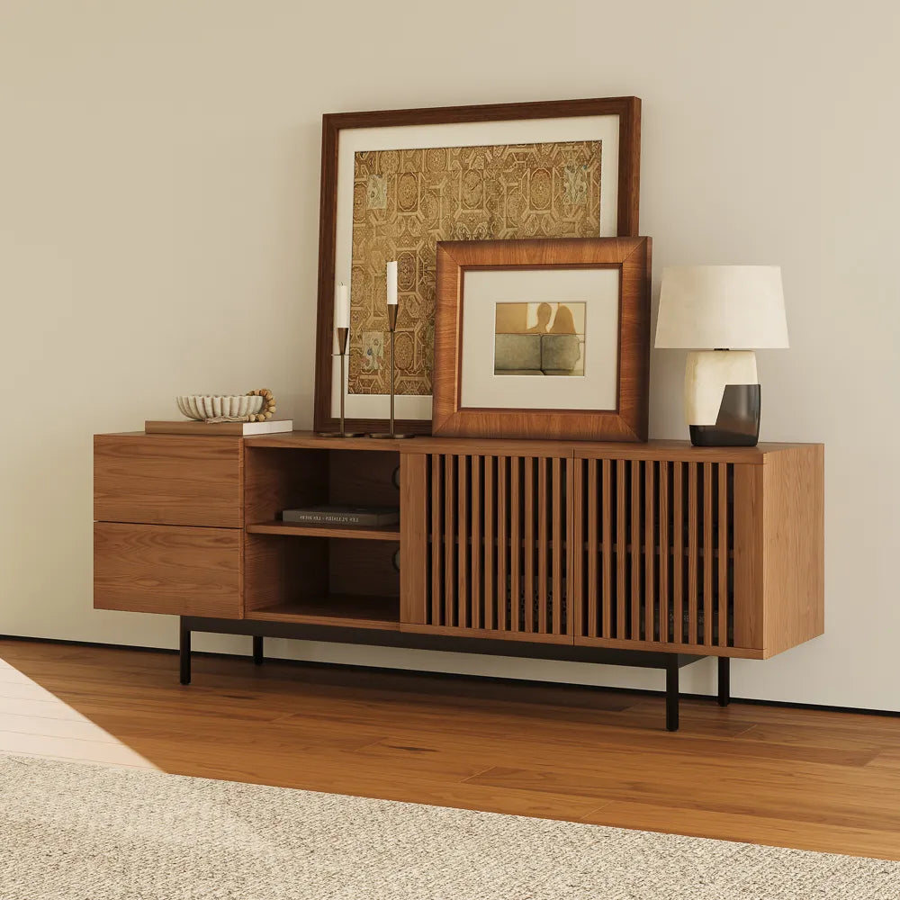 Walnut Color / Standard / 160cm TV Stand