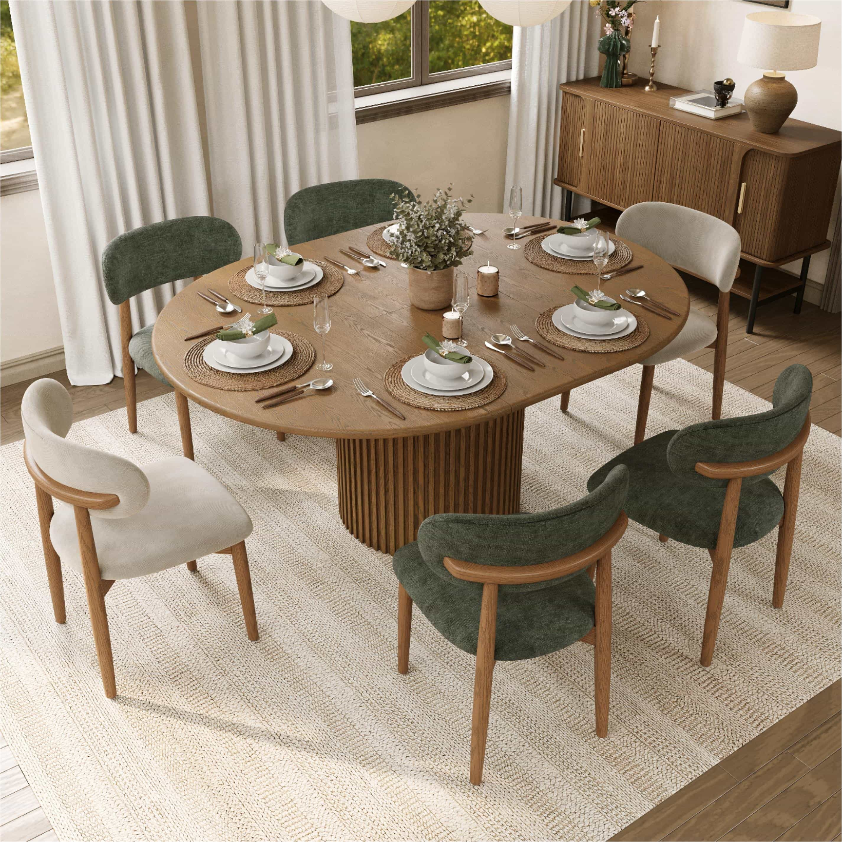 Lawson – Mid-Century Modern Dining Chair Set (2 pcs)