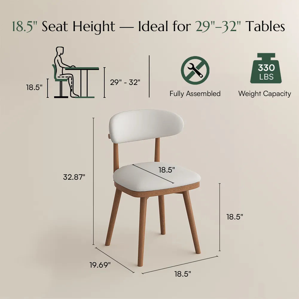 Beige & Gray PU Leather / 22.05 x 19.69 x 33.46 inch / 2 Pieces