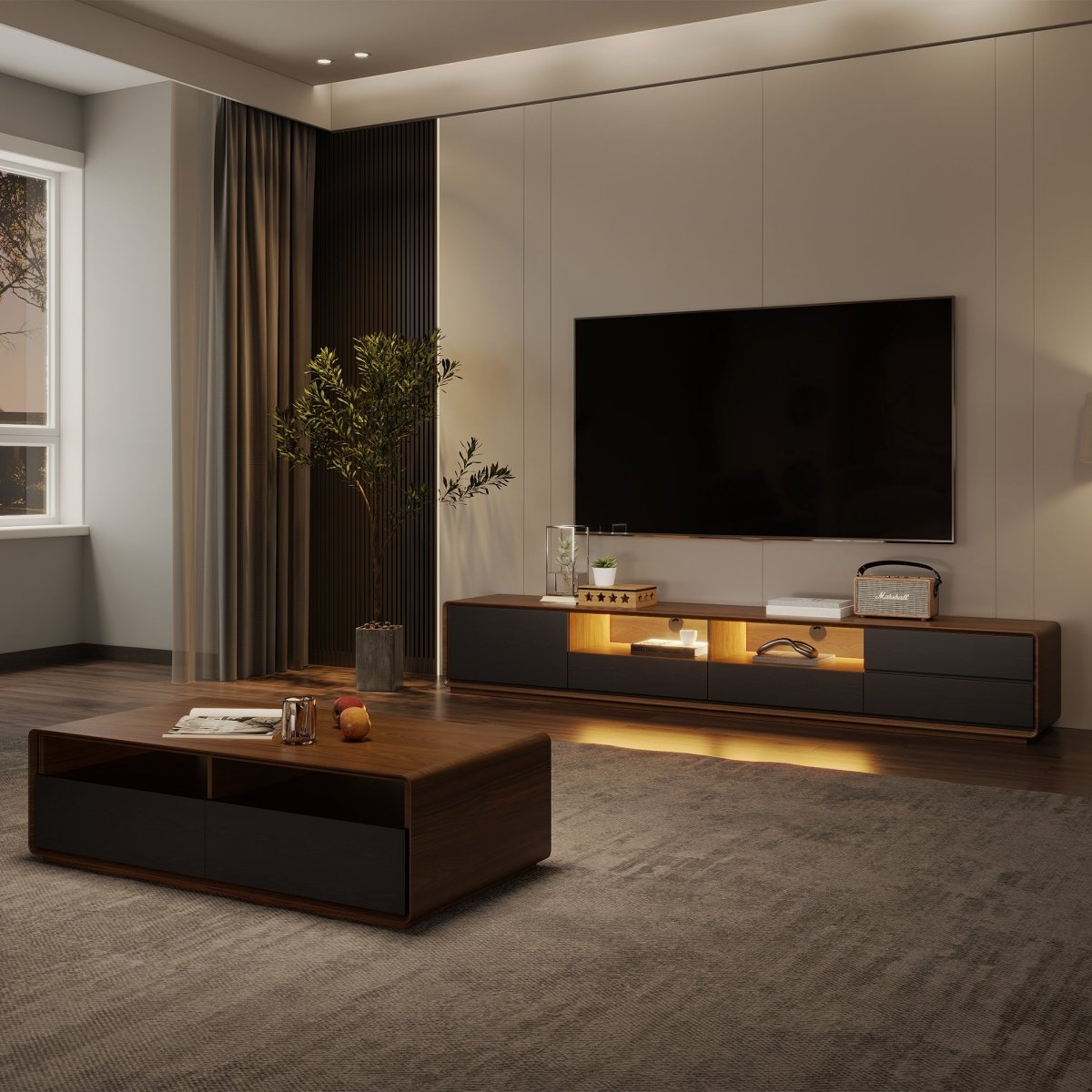 Aldren Lowline TV Stand - Exclusivia