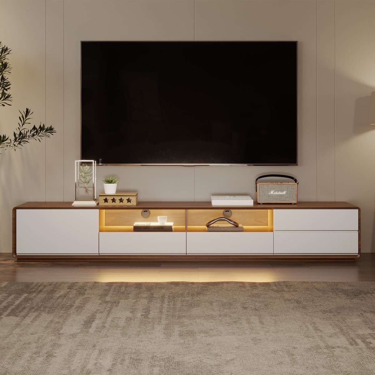 Aldren Lowline TV Stand - Exclusivia