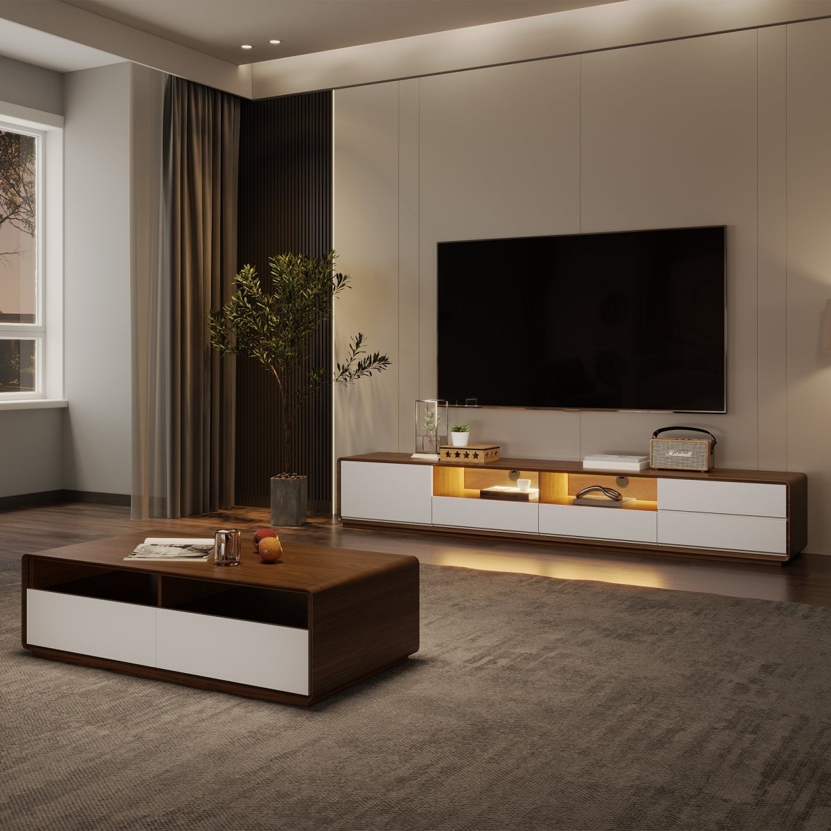 Aldren Lowline TV Stand - Exclusivia