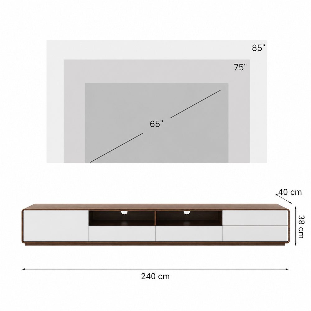 Aldren Lowline TV Stand - Exclusivia