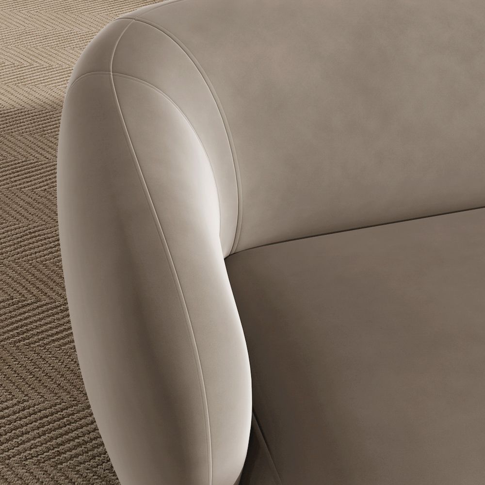 Serenlo Curved Modular Deep Seat Sofa