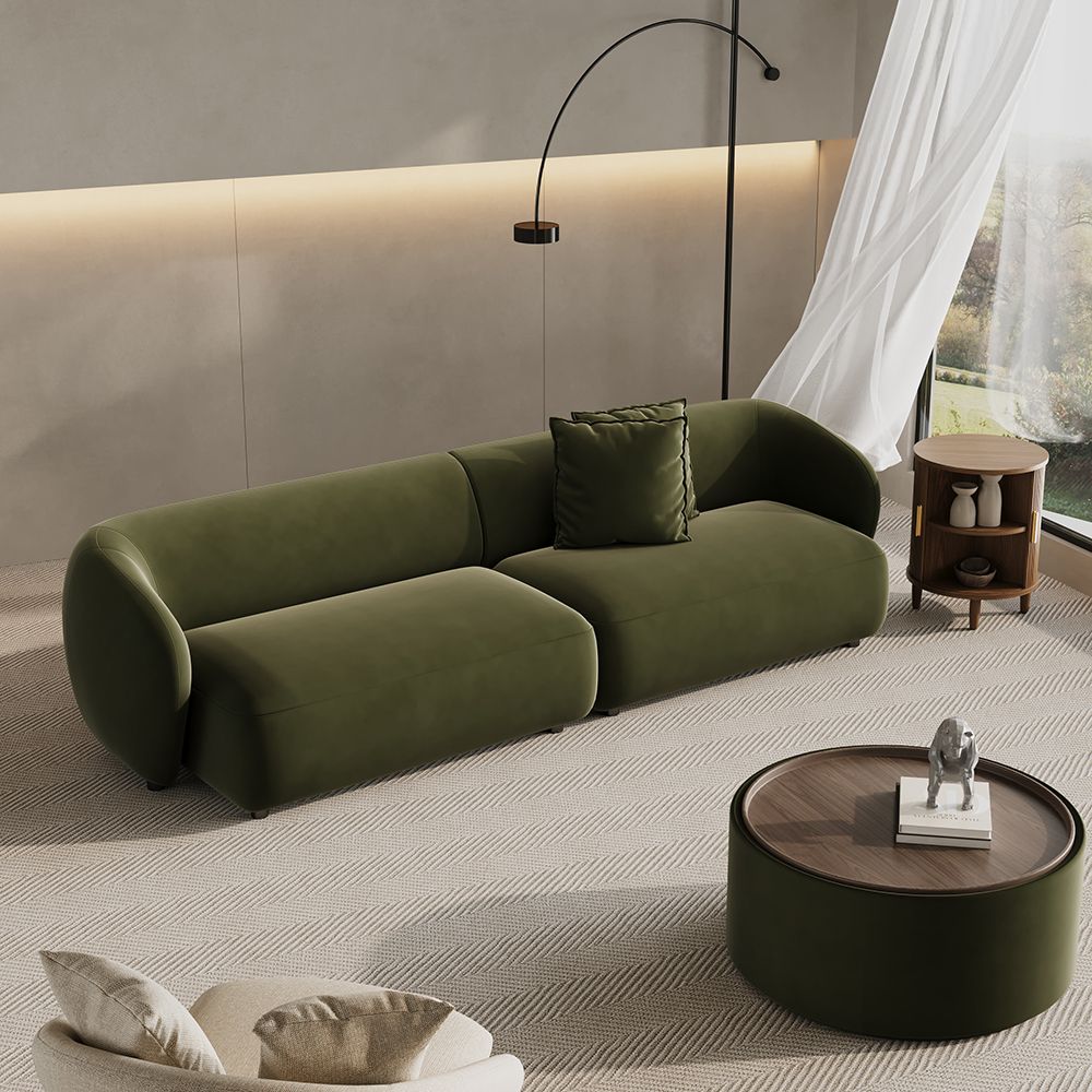 Serenlo Curved Modular Deep Seat Sofa