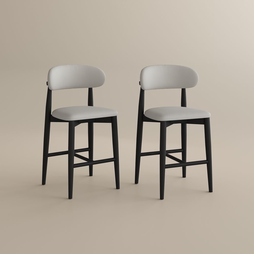 Lawson 61 cm Mid-Century Counter Stools — Set of 2