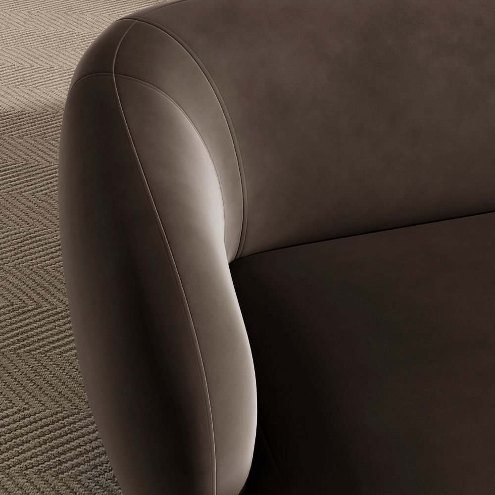 Serenlo Curved Modular Deep Seat Sofa