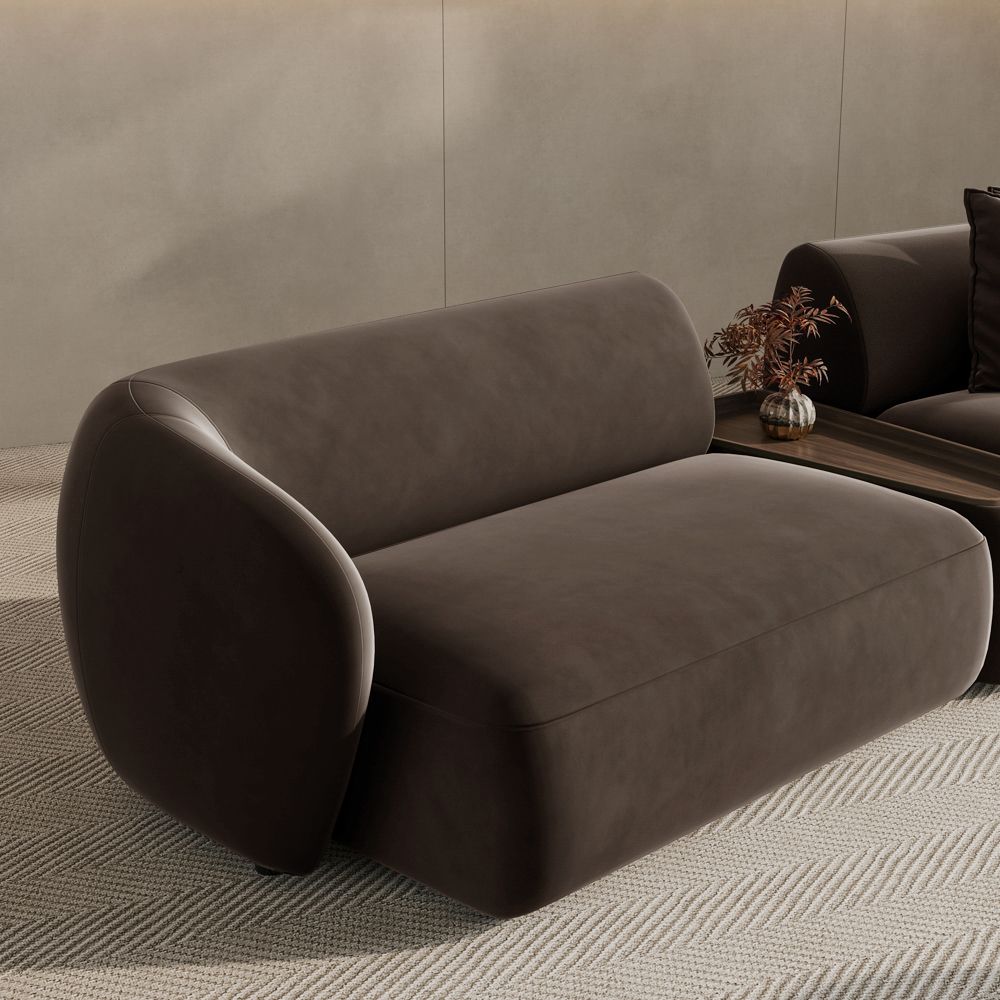 Serenlo Curved Modular Deep Seat Sofa