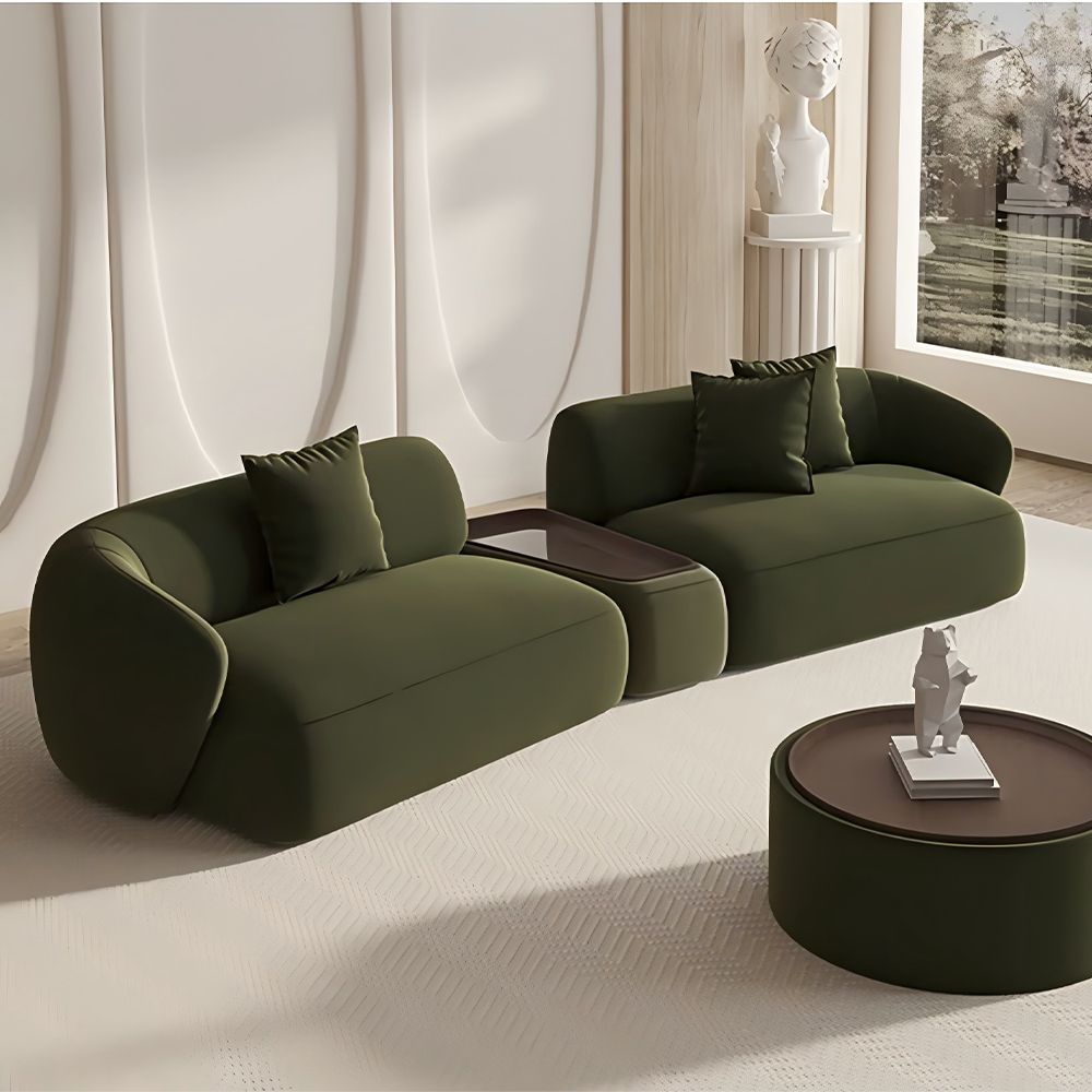 Serenlo Curved Modular Deep Seat Sofa