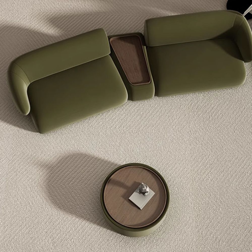 Serenlo Curved Modular Deep Seat Sofa