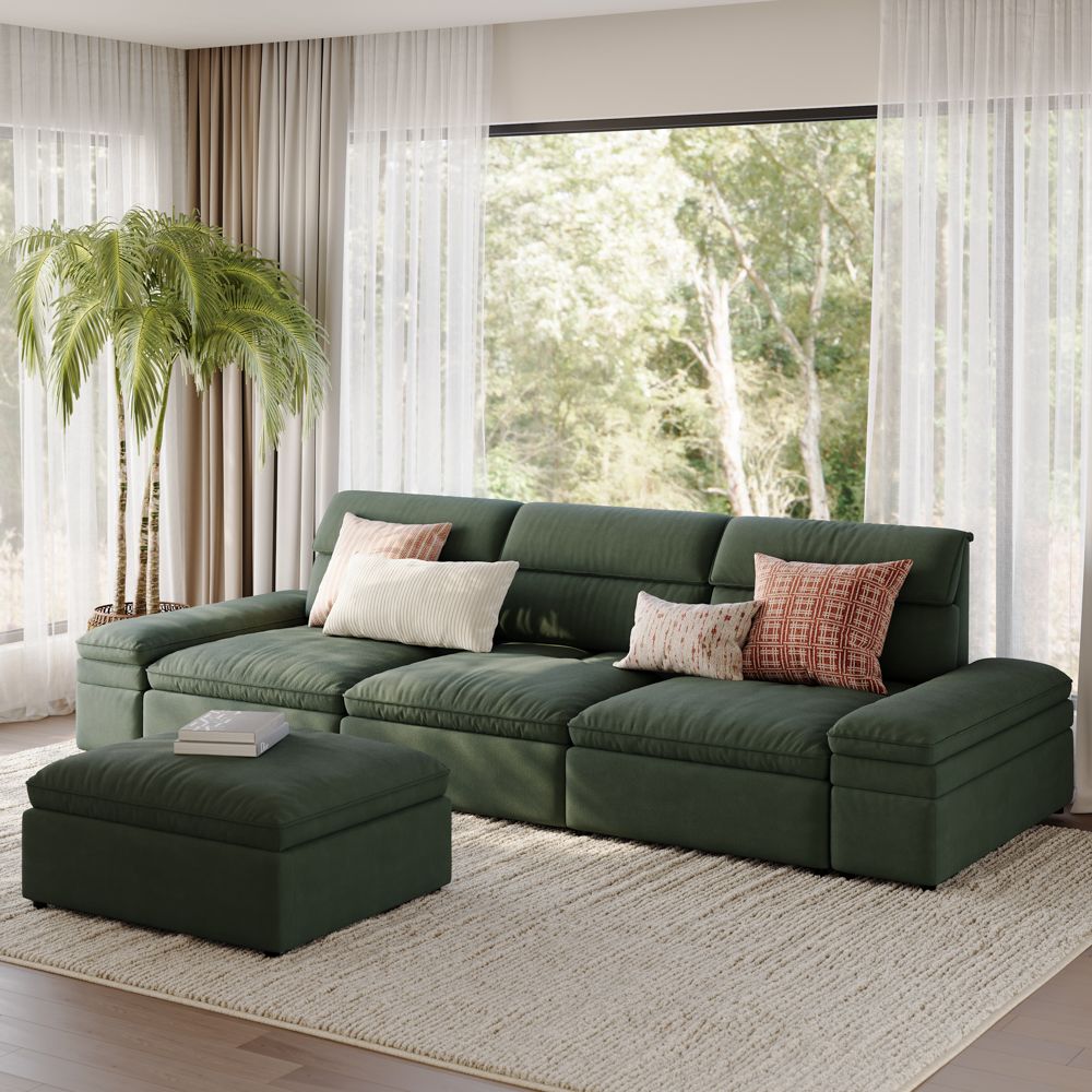 VerdeFlex Deep Modular Sectional Sofa
