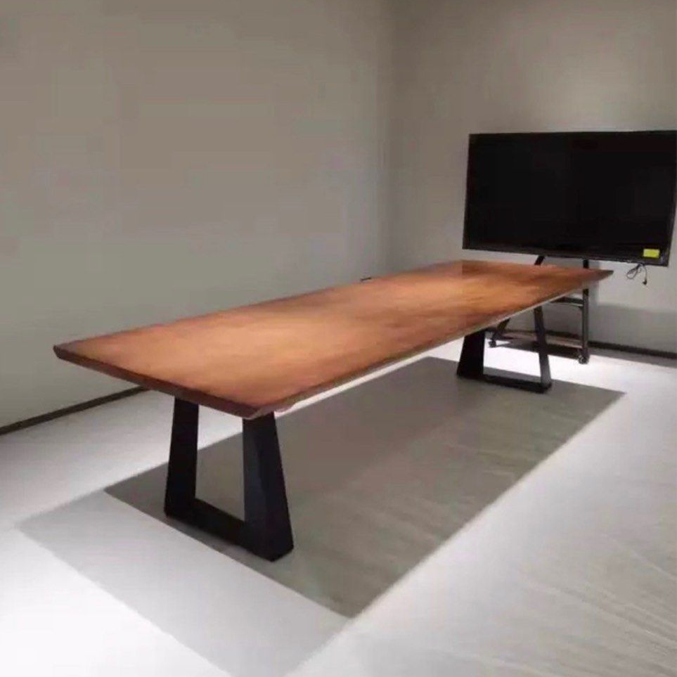 ATLAN Modern Solid Wood Dining & Office Table