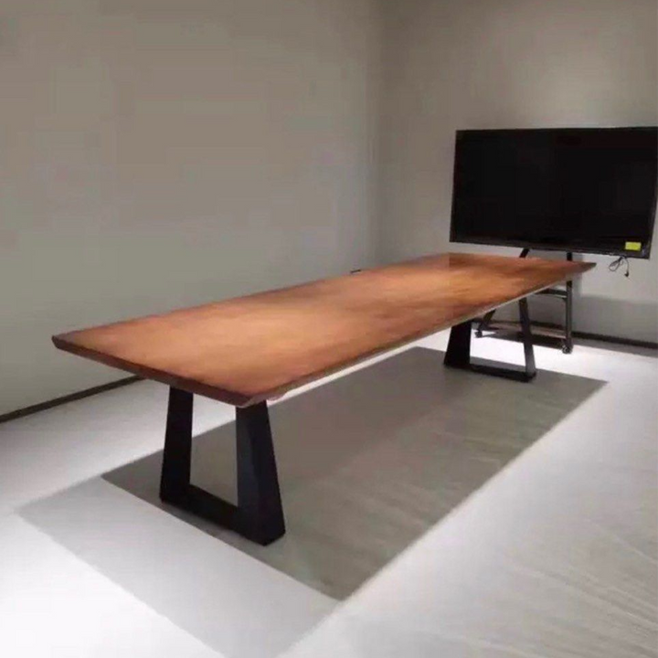 ATLAN Modern Solid Wood Dining & Office Table