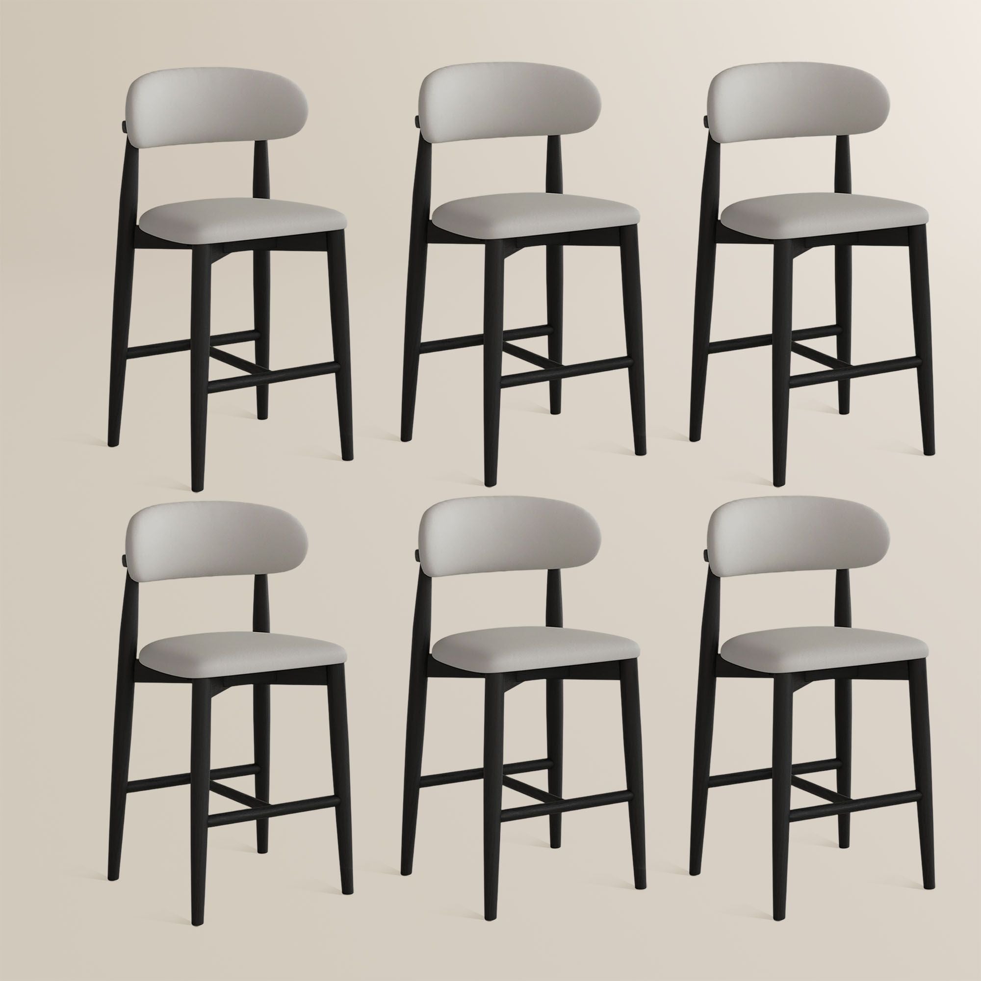 Lawson 61 cm Mid-Century Counter Stools — Set of 2