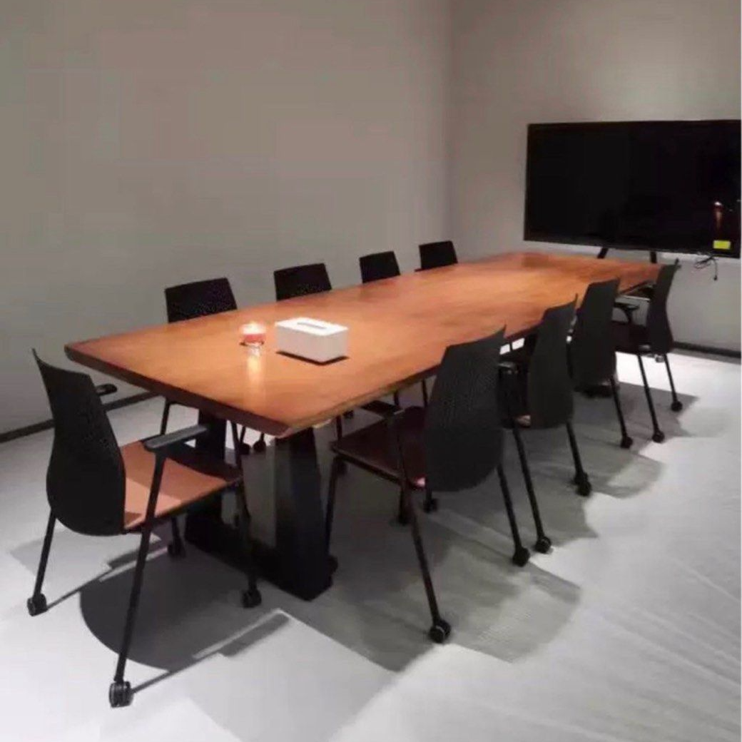 ATLAN Modern Solid Wood Dining & Office Table