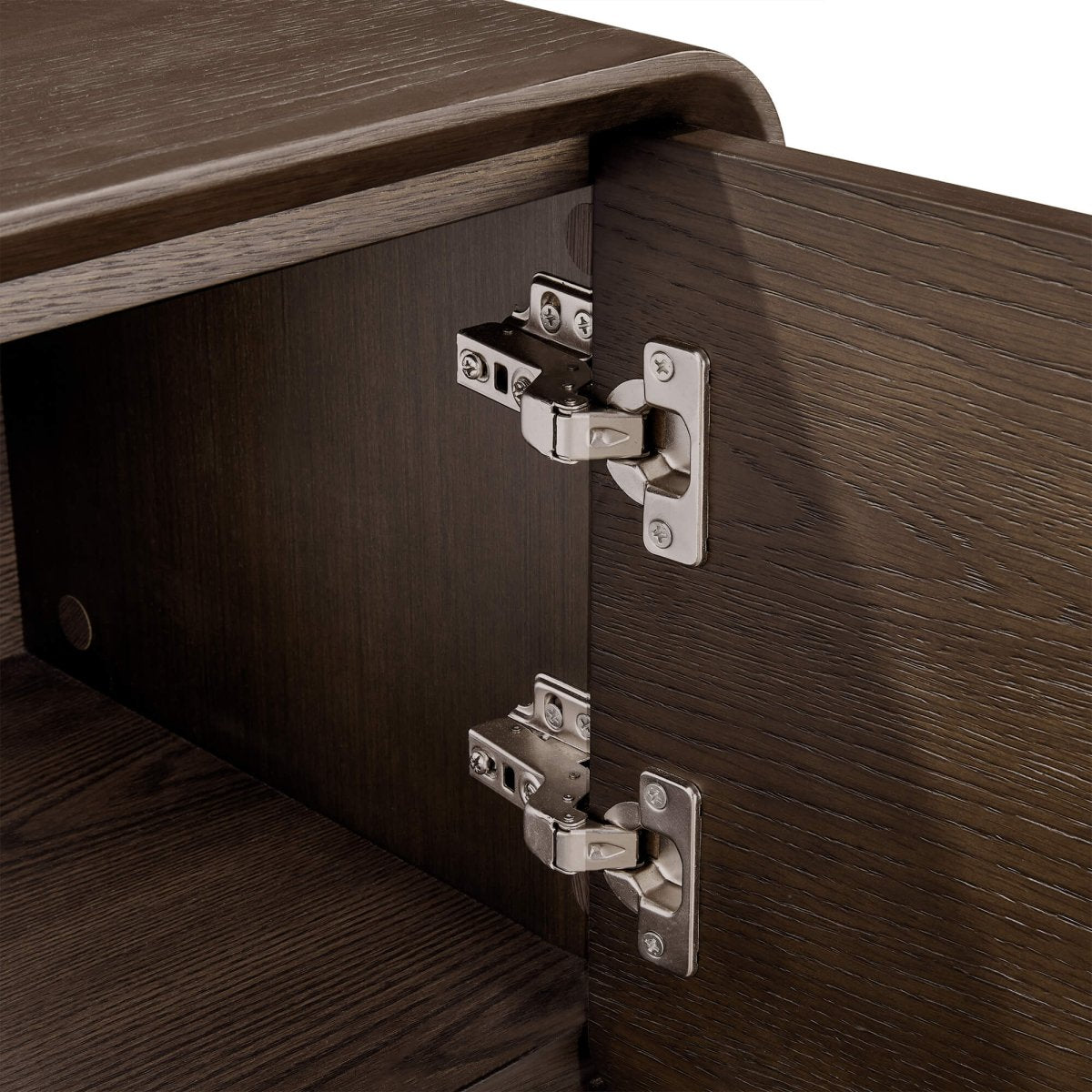 ELWYN Vintage Dark Oak TV Stand - Exclusivia