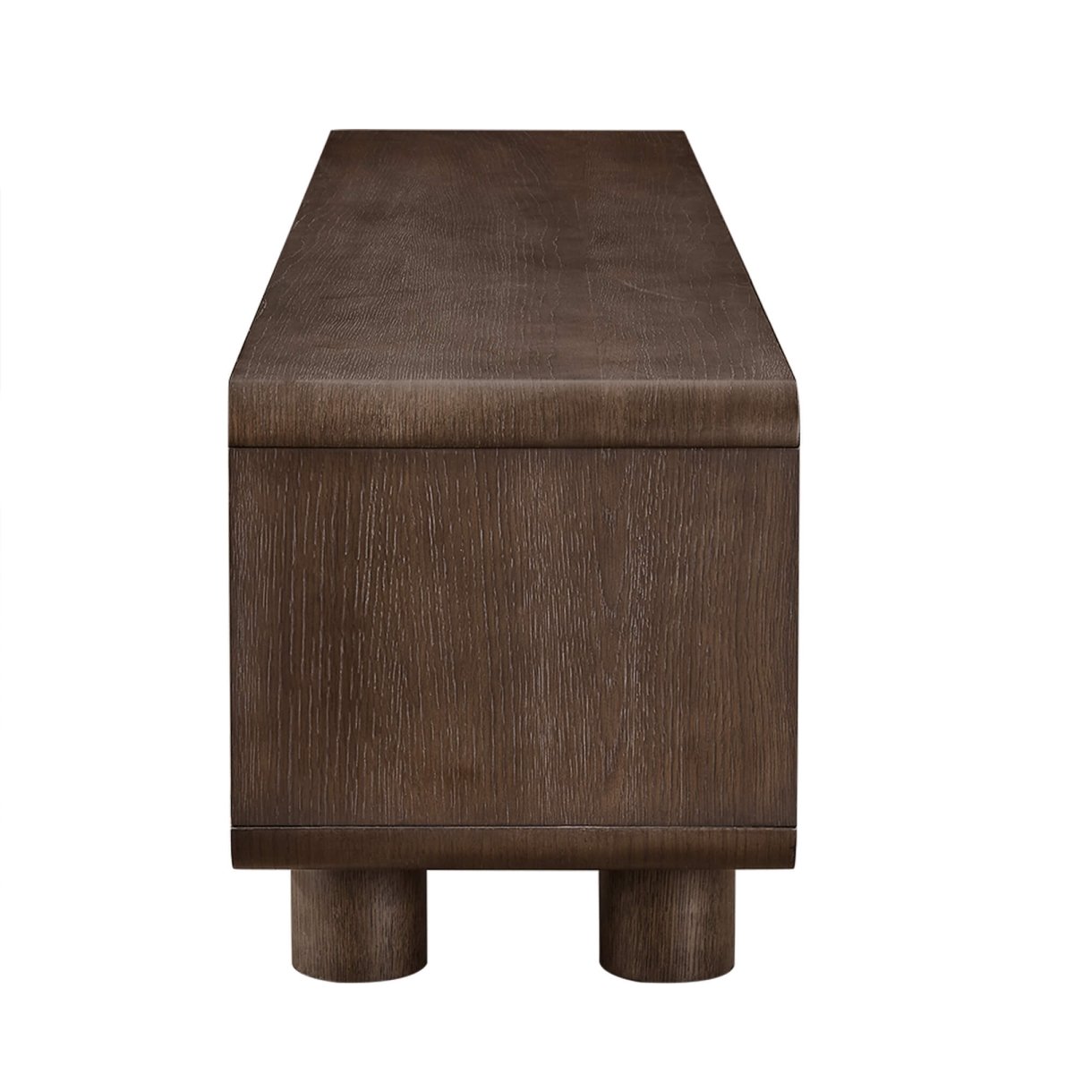 ELWYN Vintage Dark Oak TV Stand - Exclusivia