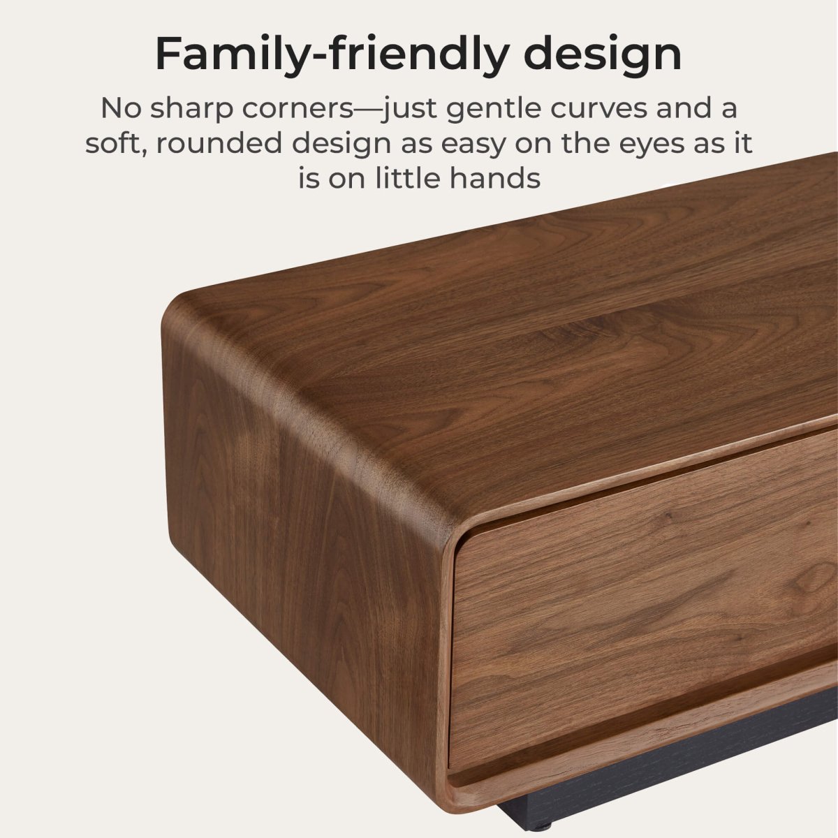 VERSONA Large-Capacity Solid Wood TV Media Console - Exclusivia