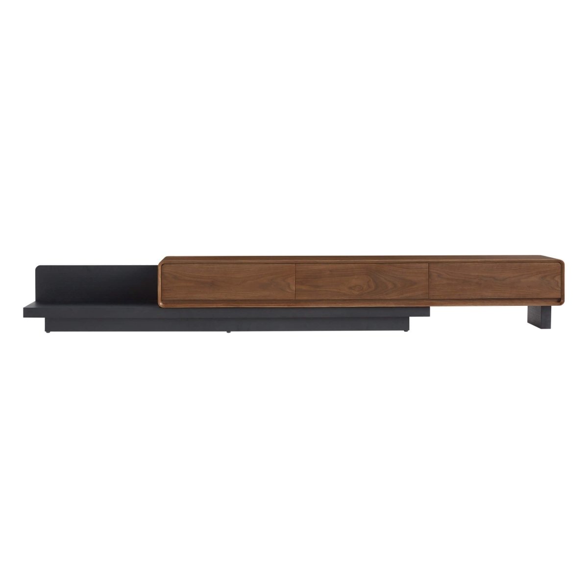 VERSONA Large-Capacity Solid Wood TV Media Console - Exclusivia