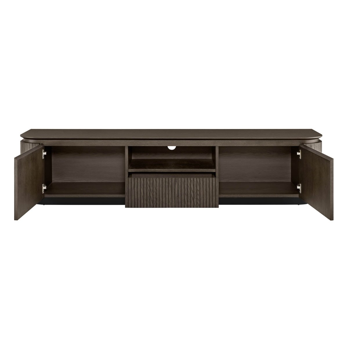 MORVEN Modern Wood TV Stand with Drawer - Exclusivia