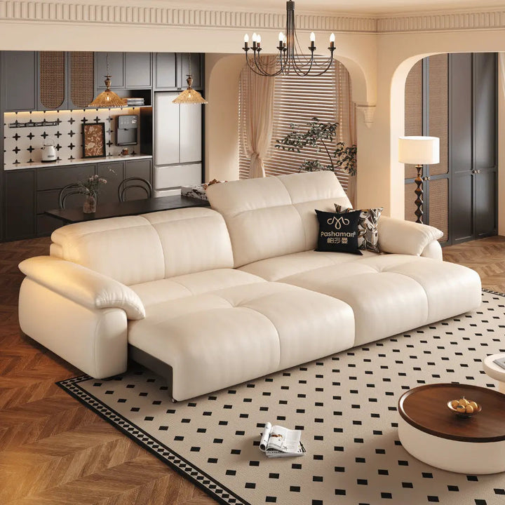 NEXAR Leather Electric Sofa Bed