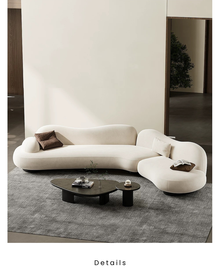 FORMA Curved Italian Sofa