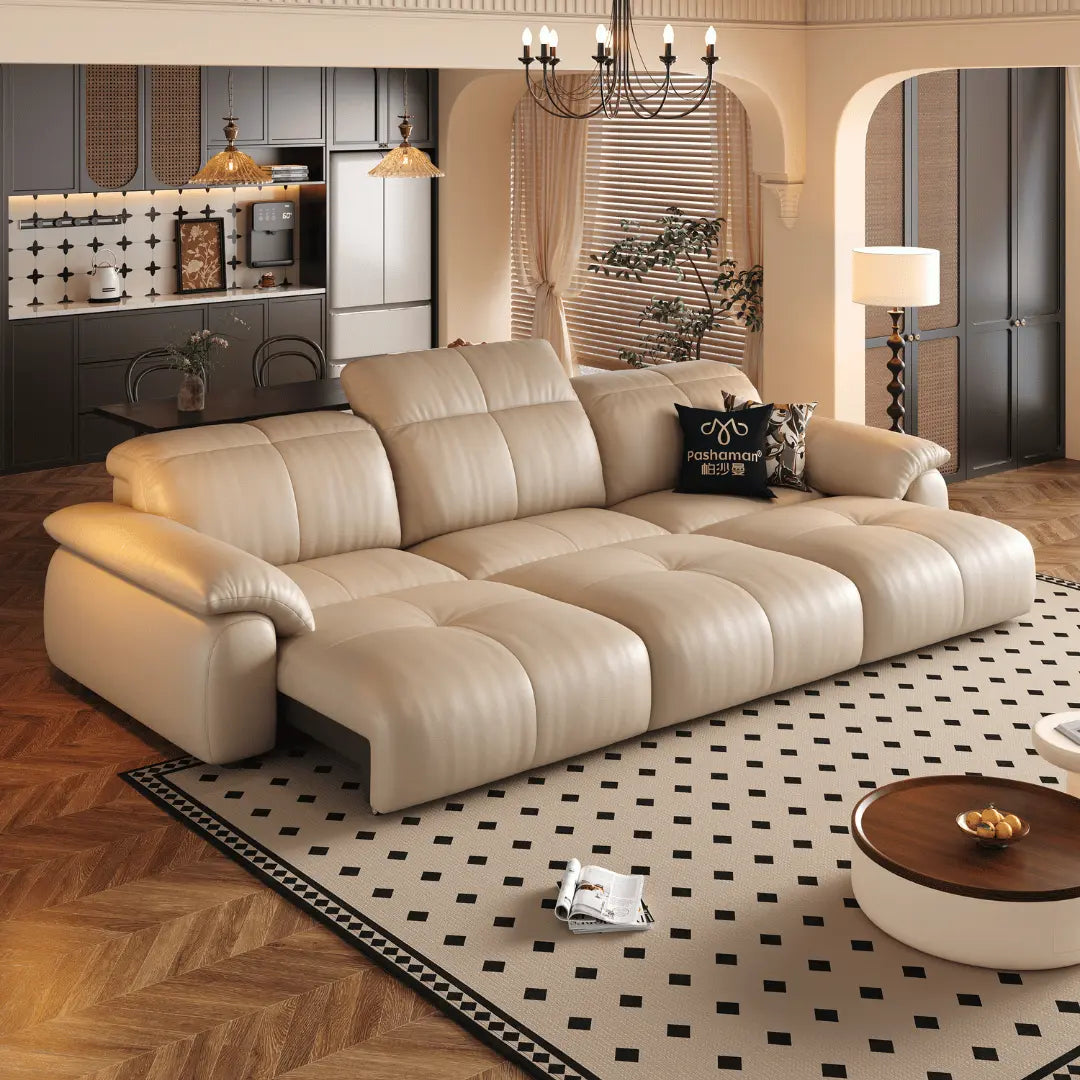 NEXAR Leather Electric Sofa Bed