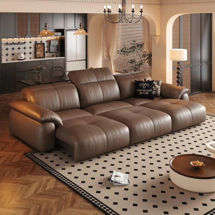 NEXAR Leather Electric Sofa Bed
