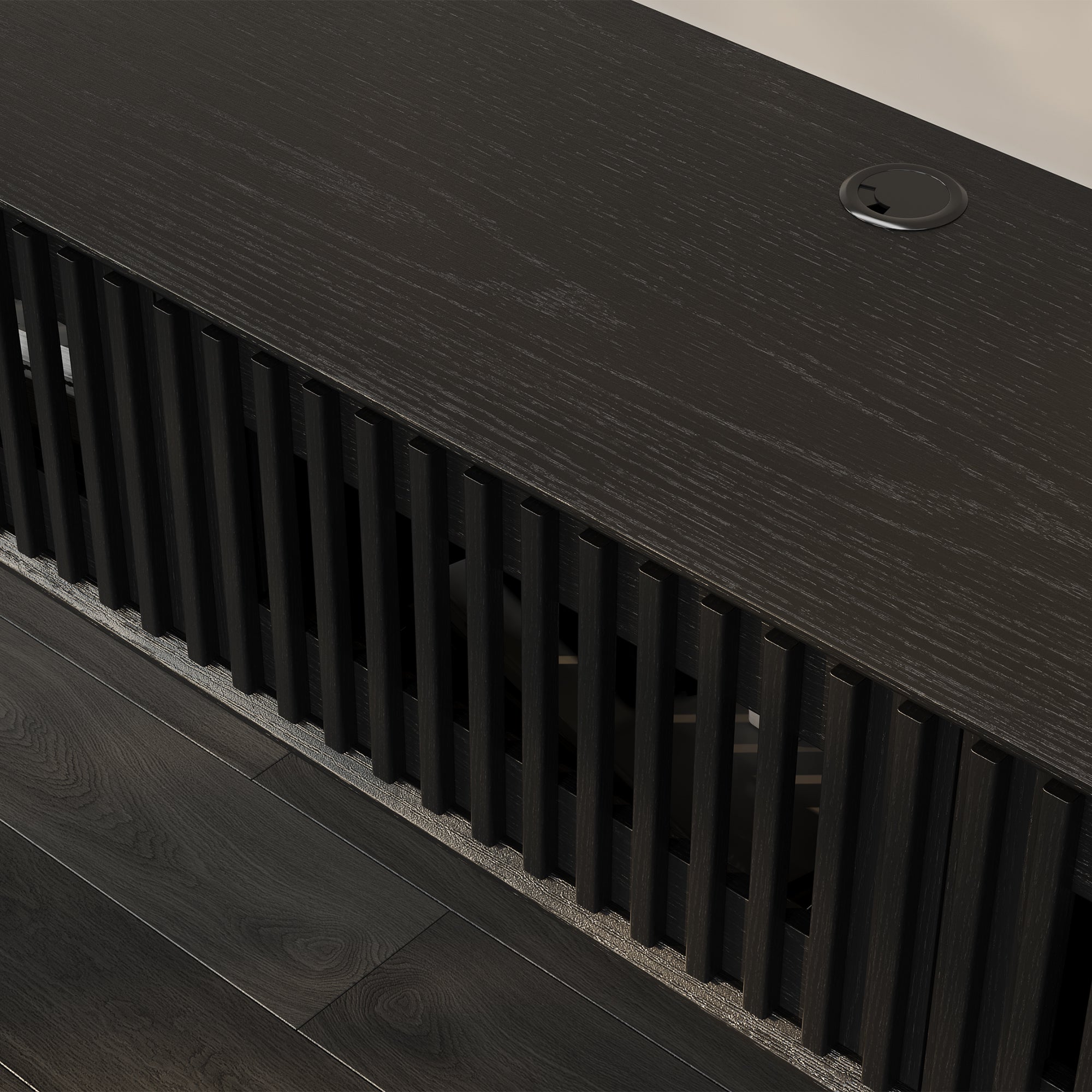 Aeolus Mid-Century Media Console