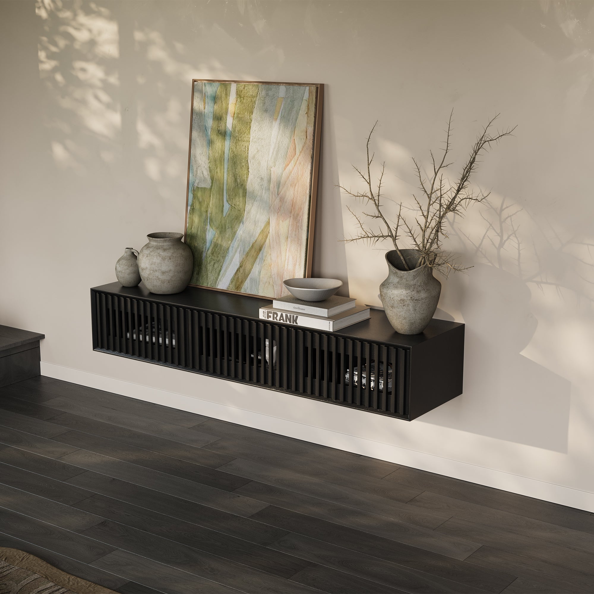 Aeolus Mid-Century Media Console