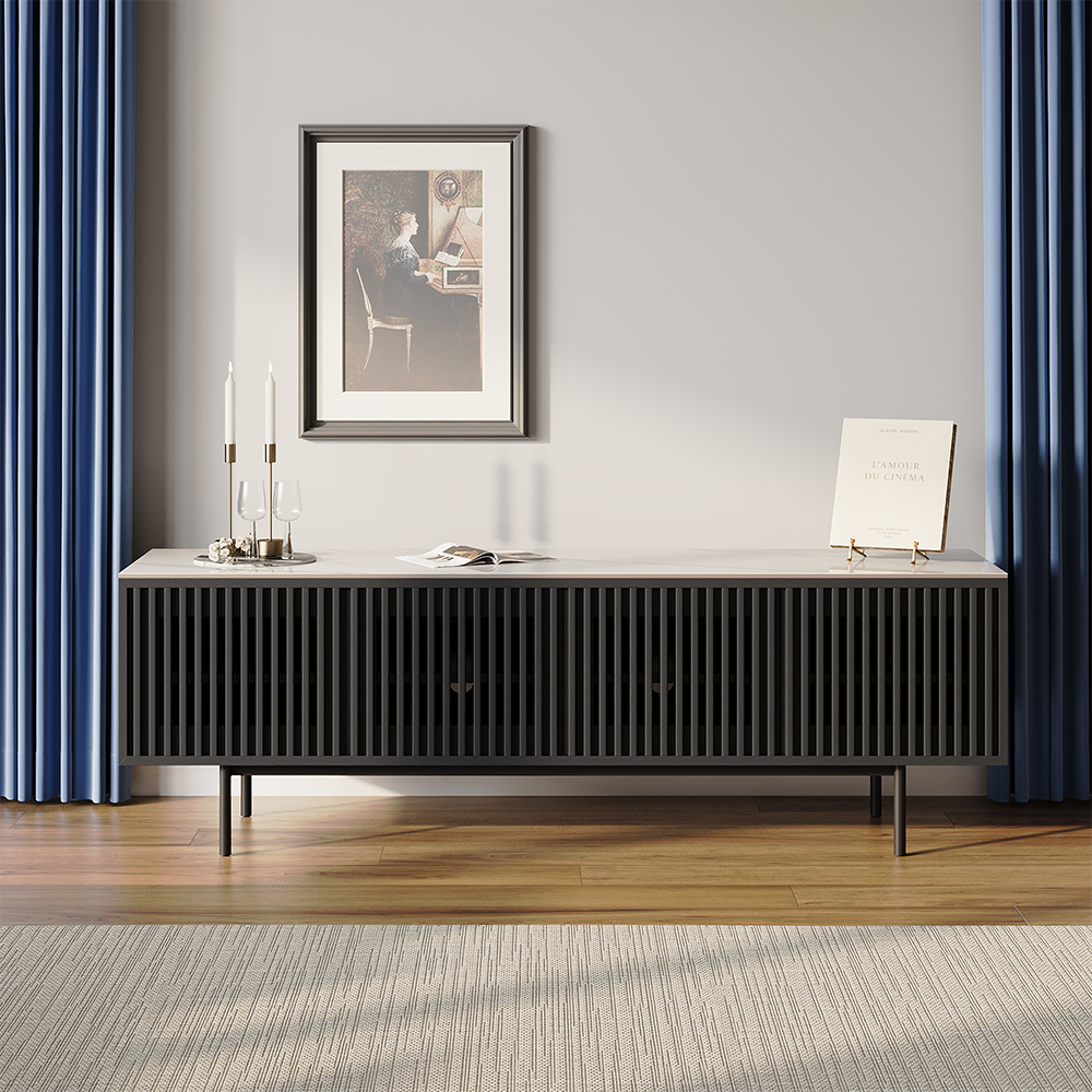 Aeolus Mid-Century Media Console