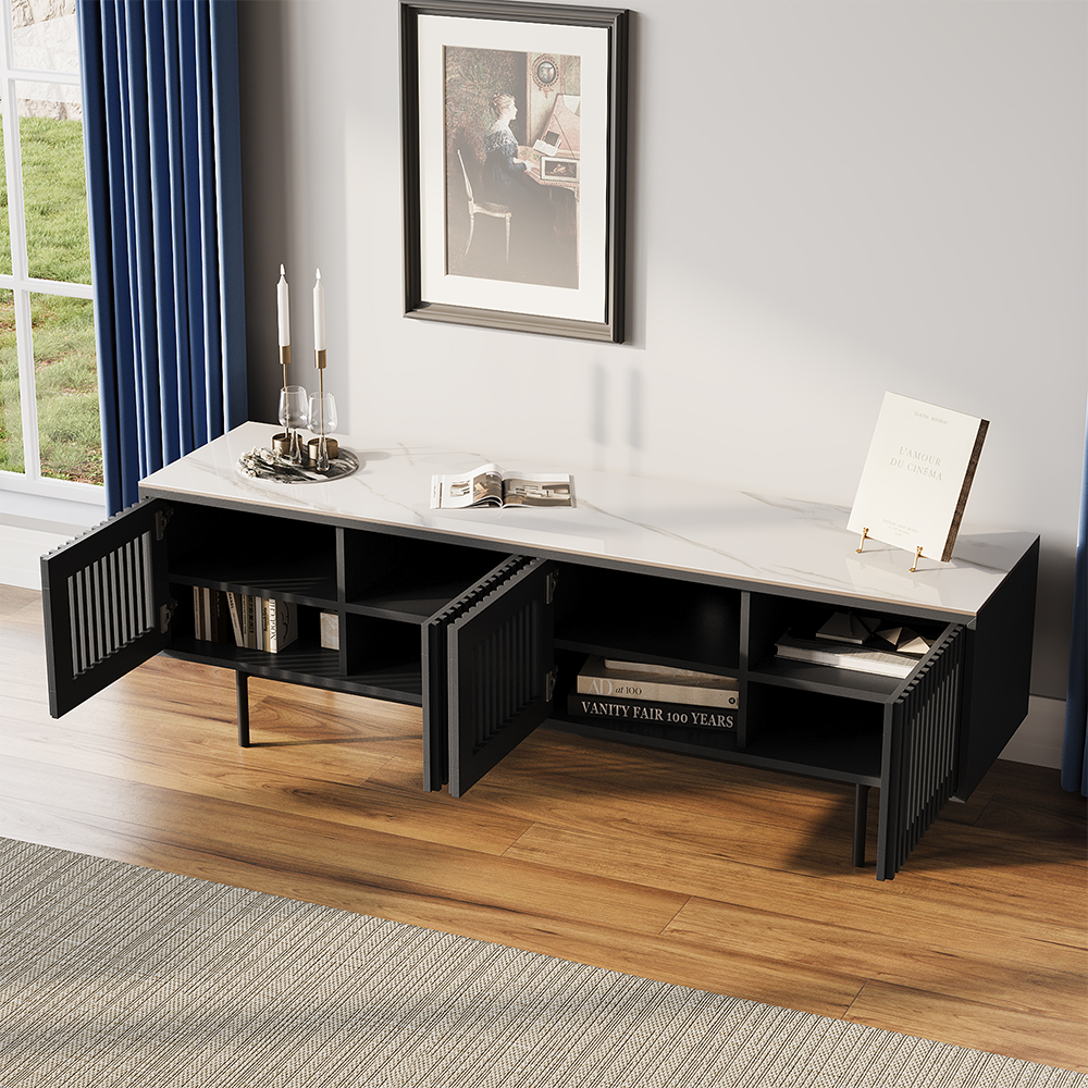Aeolus Mid-Century Media Console