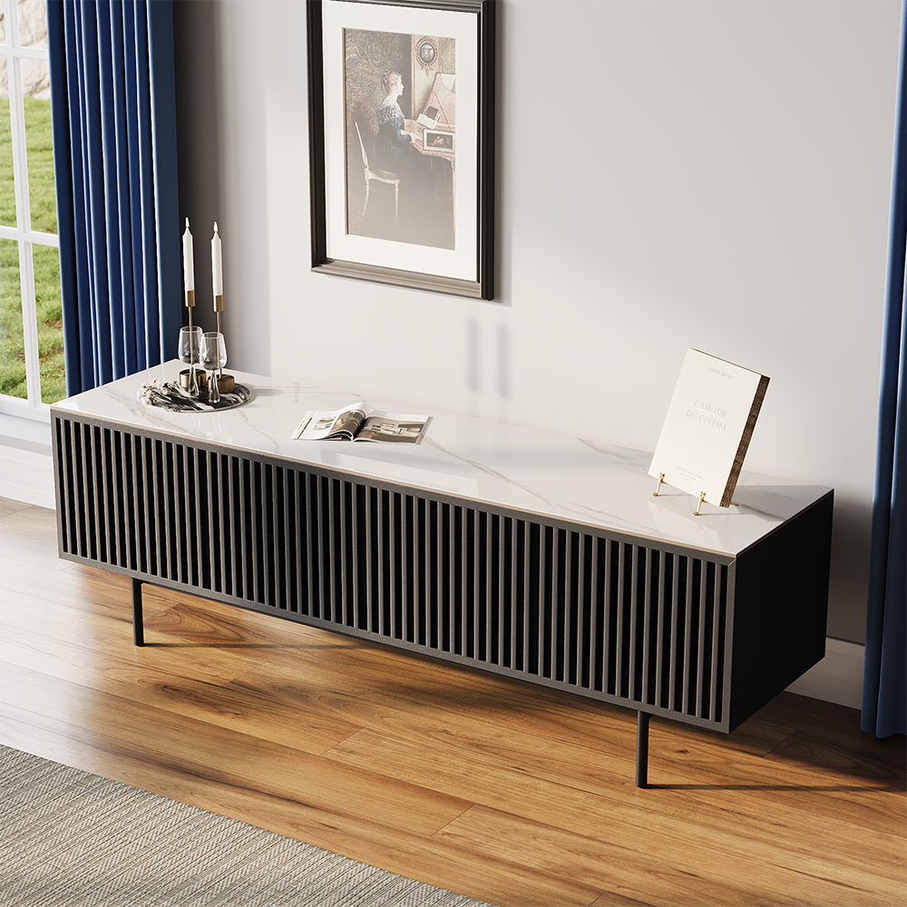 Aeolus Mid-Century Media Console