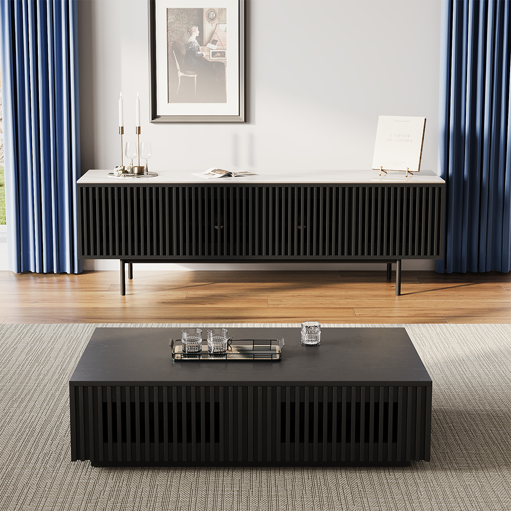 Aeolus Mid-Century Media Console